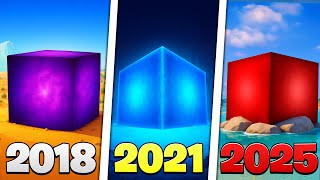 L'ÉVOLUTION du CUBE Fortnite ! ( 2018-2025 )