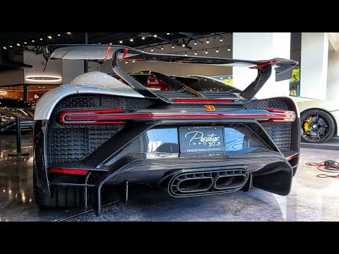 BUGATTI CHIRON PUR SPORT vs BUGATTI CHIRON SUPER SPORT 300+ at Prestige Imports Miami