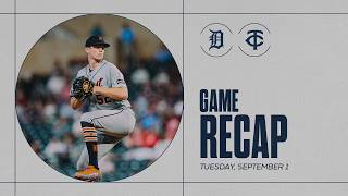 Tigers vs. Twins Game Highlights (9/1/26) | MLB Highlights