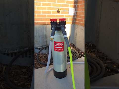 PREVENT WATER SPOTS. DIY Spot-Free Car Wash at Home! Griots Water Deionizer.