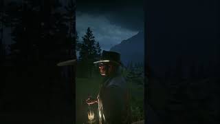 Rainy Night At A Cozy Treehouse In The Forest (preview) RDR2 ASMR  #asmr  #rdr2  #arthurmorgan