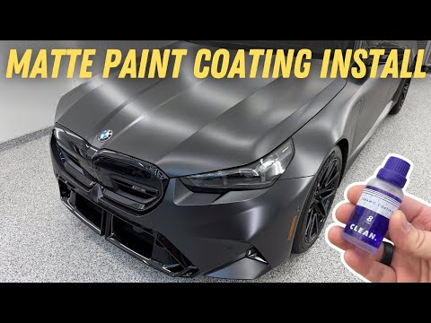 How I Safely Ceramic Coated A Brand New Frozen BMW M5 (Matte Paint Tutorial)