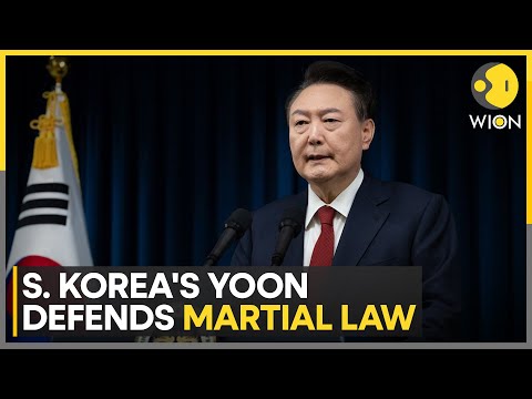 South Korea: President Yoon Suk Yeol Defends Martial Law Decree And Vows | World News | WION