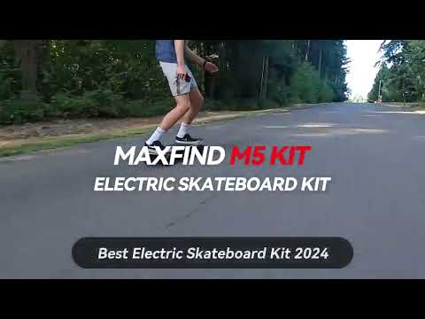 The Best DIY Electric Skateboard Conversion Kit 2024 - Maxfind M5 KIT