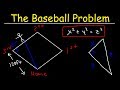 Baseball Diamond Rate of Change