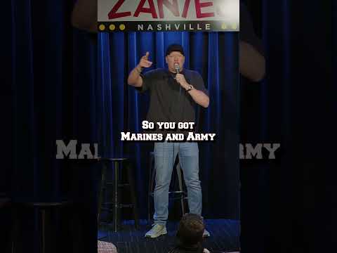 Lady joined the Navy cause the Marines wouldn’t except single mothers.