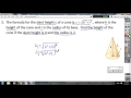 Simplifying Radicals and Cone Geometry