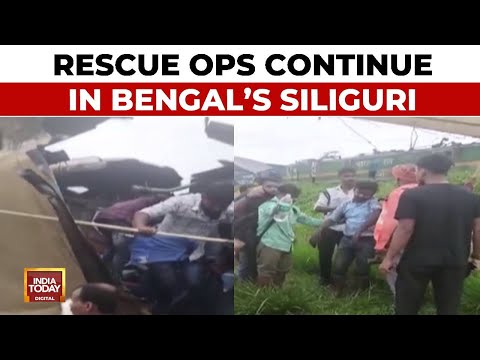 Bengal Train Tragedy: 8 Dead In Siliguri's Deadly Collision, Rescue Operations Underway At Site