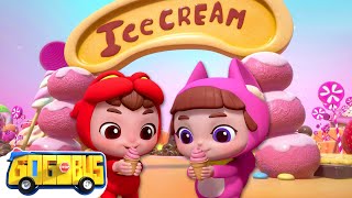 Nursery Rhymes and Kids Song | Ice Cream Song 🍦 | Gogo Bus