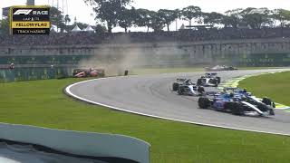 Ricciardo & Kevin CRASH in Brazil