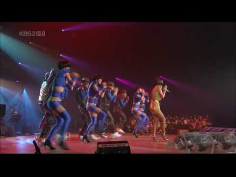 HD Uhm Jung Hwa   DISCO ft  TOP on YDHLL 2008 07 11 Bibcheu