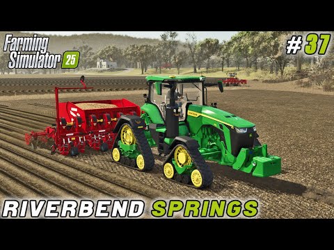 Potato Planting & Seeding Oats – A Busy Season Begins! | Farming simulator 25 | Riverbend Farm | #37