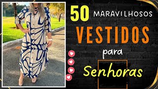 [ VESTIDOS PARA SENHORAS ] O Clássico Vestido que Está Sempre em Alta 💖