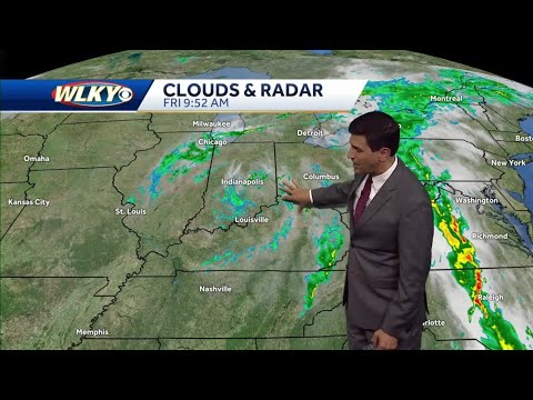 Showers Friday ahead of a drier, warmer weekend