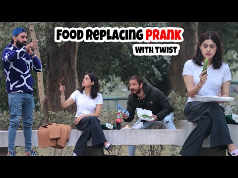 Food Replacing Prank On Cute Girl 😱 Part 5 | Epic Reaction 😂😜 |Gone wrong| 🥴