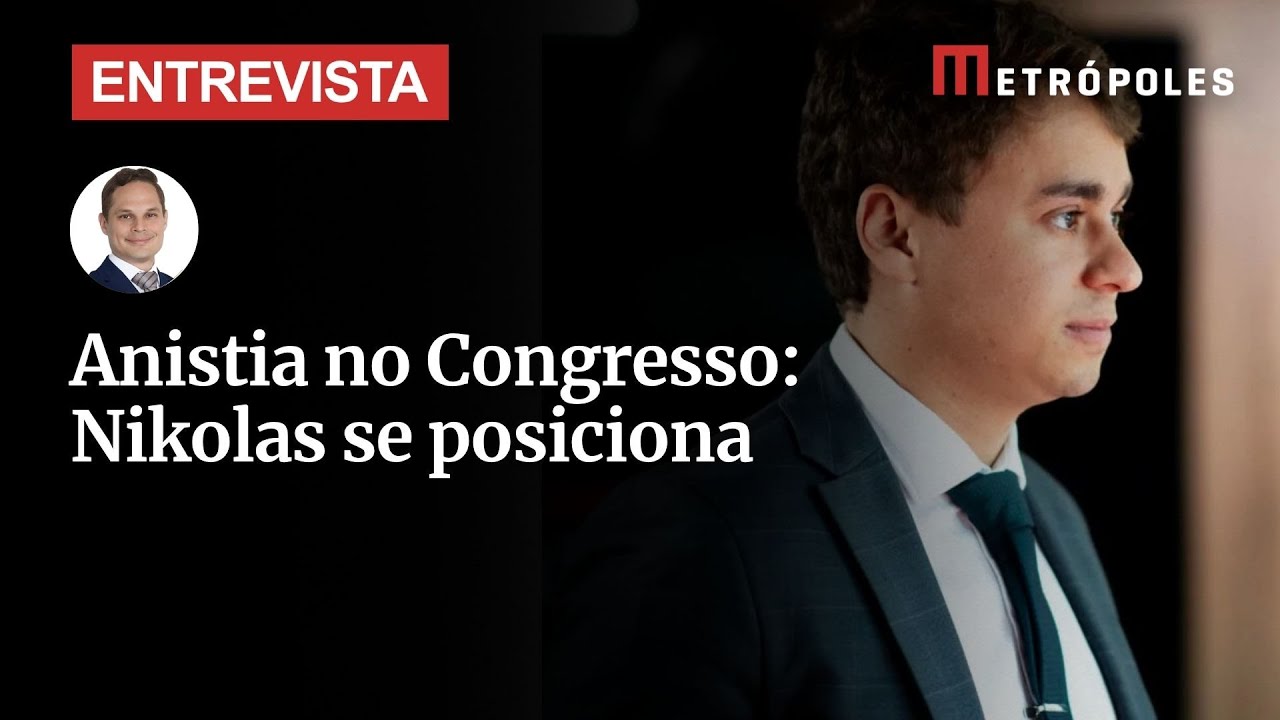 Nikolas revela estratégia para aprovar anistia que inclua Bolsonaro