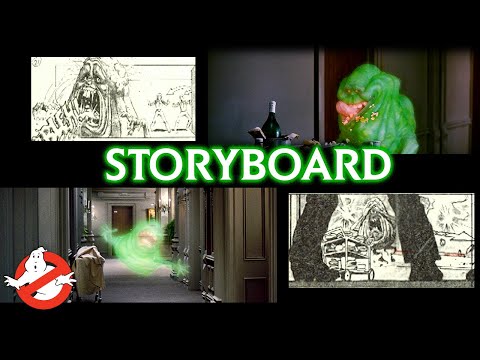 Meet Slimer | Storyboarding the Scene | GHOSTBUSTERS