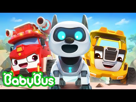 O Cão Robô de Resgate 🐾  | O Mundo dos Super Carros | Músicas Infantis 🐼 por BabyBus