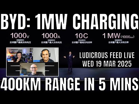 The EV Show by Ludicrous Feed on Wednesday Nights! | Wed 19 Mar 2025