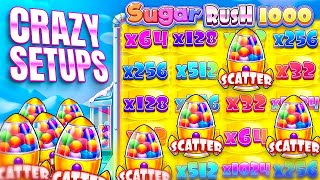 SLOT OYUNLARI 🍬 SUGAR RUSH 1000 🍬 ŞEKERLER PATLADI EFSANE VURGUN !!! #slotoyunları #casino #slots