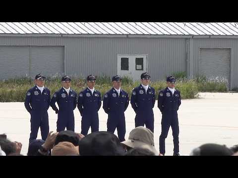 2026美保基地航空祭「ブルーインパルス展示飛行」ウォークダウン①