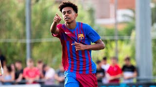 YAMINE LAMAL! - 15 YEARS BARCELONA BEAST IN THE MAKING  - GOALS & SKILLS.