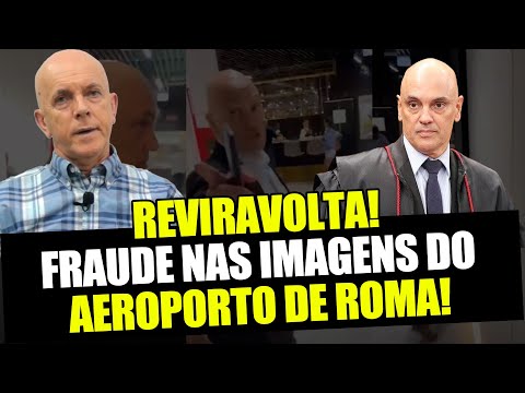 BOMBA: reviravolta vem à tona com imagens escondidas do aeroporto de Roma! Você vai ficar chocado