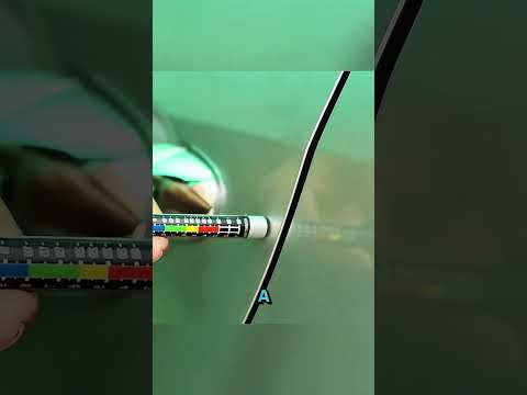 Car Paint Tester Detects Hidden Repairs #usedcars #interestingfacts #uniquefacts