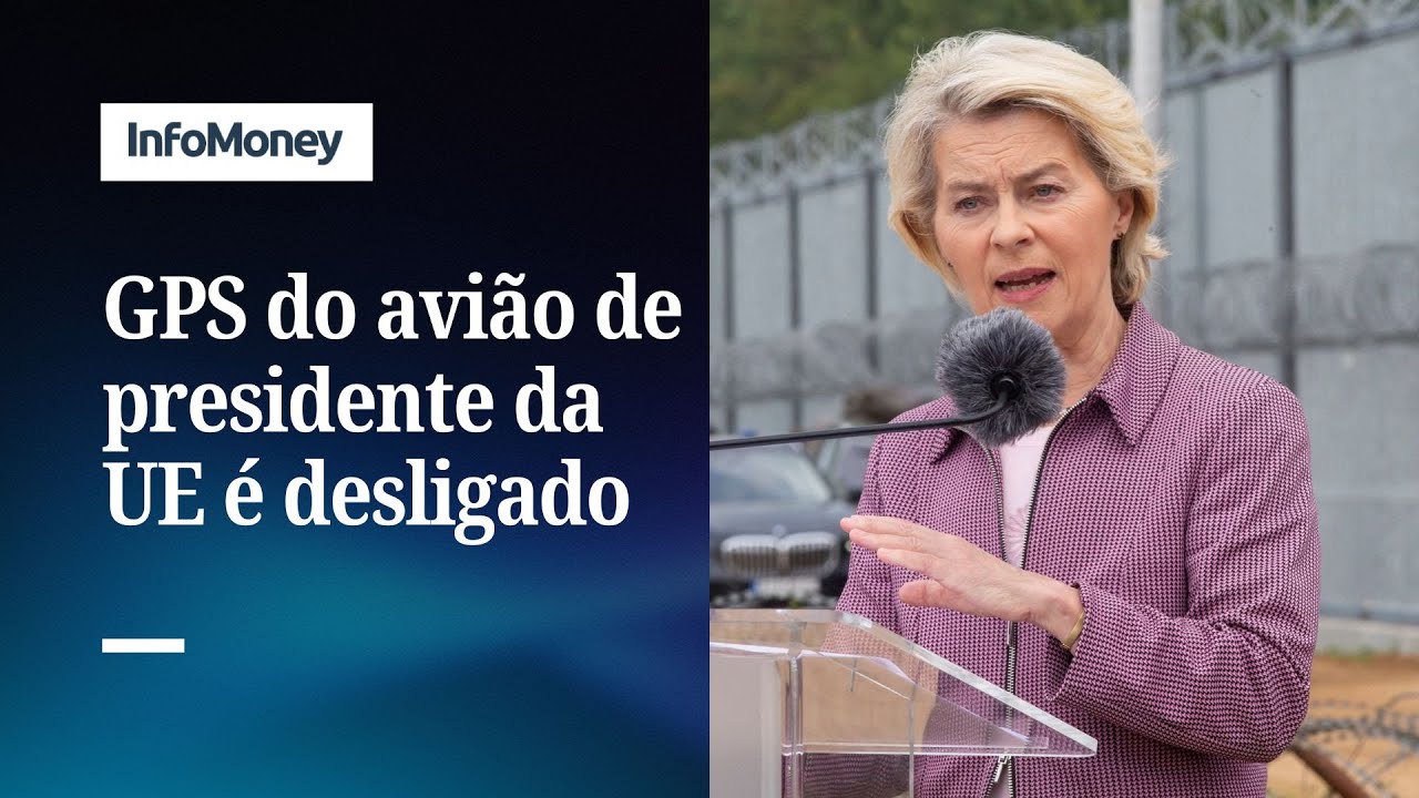 Rússia é suspeita de interferir no avião de Ursula von der Leyen | InfoMoney News