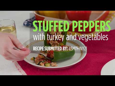 How to Make Stuffed Peppers with Turkey and Vegetables | Dinner Recipes | Allrecipes.com
