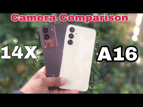 Realme 14x vs Galaxy A16 5G Detail Camera Comparison?