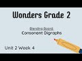 Exploring Consonant Digraphs in Grade 2