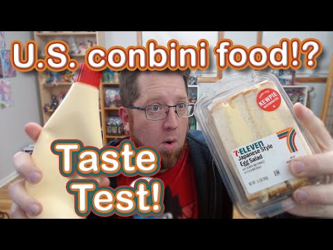 Trying 7-Eleven's Japanese Style Egg Salad Sandwich - Taste Test & Review - JT's J-Treats