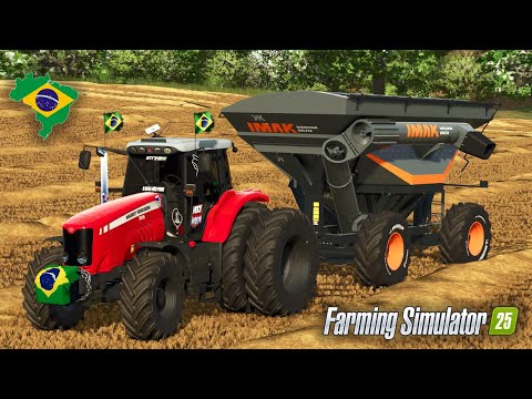 SÓ MÁQUINA BRUTA NO RANCHO FUNDO - FARMING SIMULATOR 25 - EP 39 (RANCHO FUNDO)