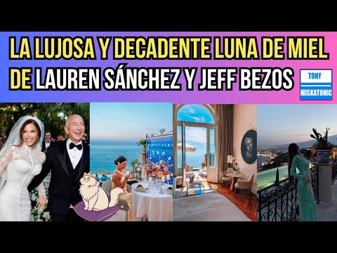 LAUREN SÁNCHEZ Y JEFF BEZOS INICIAN LUJOSA LUNA DE MIEL EN SICILIA. HOTEL WHITE LOTUS. FOUR SEASONS.
