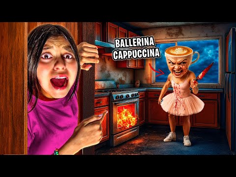 ESCAPANDO de BALLERINA CAPPUCCINA * Entro a mi Casa*