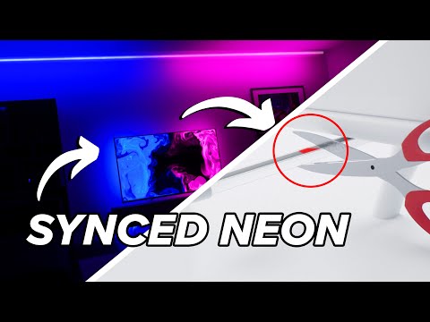 Fancy Neon Trailer - Wirelessly Synced Neon TV Lights.