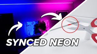 Fancy Neon Trailer - Wirelessly Synced Neon TV Lights.