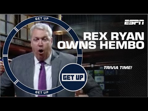 Rex Ryan is BACK ON TRACK! Trivia king returns 👑  | Get Up