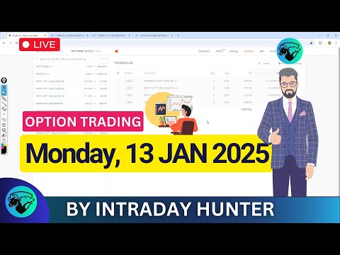 Live Bank Nifty Option Trading 📈 | Intraday Trading by Intraday Hunter