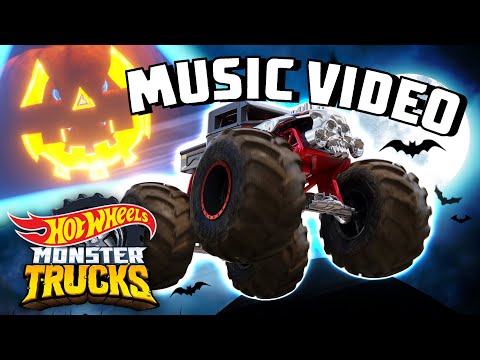 @Hot Wheels | Official MUSIC VIDEO 🎶 | Crash the HALLOWEEN MONSTER TRUCK PARTY! 🎃 👻