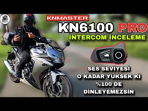 SESİ FELFENA ! YENİ KNMASTER 6100 PRO İNTERCOM İNCELEMESİ & 300 İLE DE GİTSEN SESİ DUYMAMAK İMKANSIZ