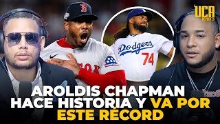 AROLDIS CHAPMAN HACE HISTORIA: PERSIGUE UN RÉCORD HISTÓRICO PARA CERRADOR ZURDO 