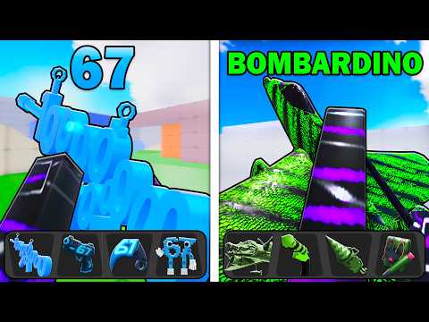 Winning with EVERY BRAINROT THEME LOADOUT in Rivals!