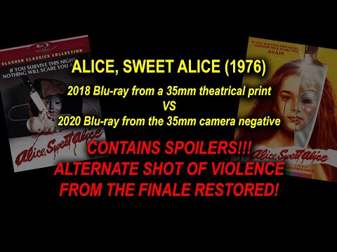 Alice, Sweet Alice (1976) Restored Footage from Negative! SPOILERS!