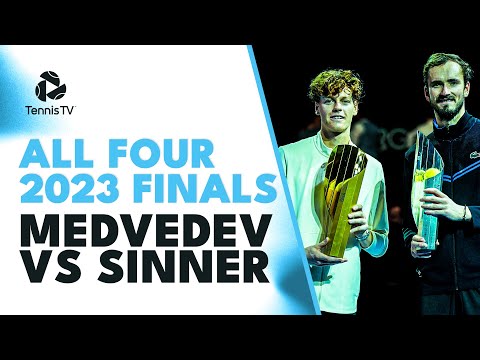 Daniil Medvedev vs Jannik Sinner: All FOUR Finals In 2023!