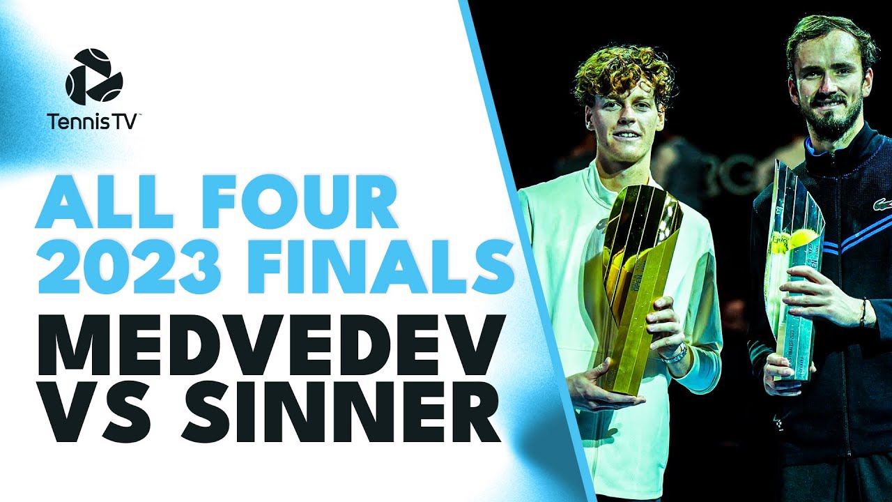 Daniil Medvedev vs Jannik Sinner: All FOUR Finals In 2023!