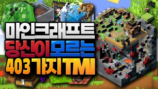 당신이 모르던 마인크래프트 403가지 TMI (TMI 모음 #2) [블루위키]