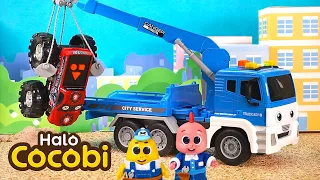 Lagu Truk Derek | Lagu Mobil Anak | Car Song for Kids | Halo Cocobi
