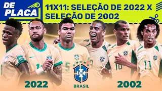 SELEÇÃO ATUAL X SELEÇÃO 2002: "TÁ VIRANDO UM PASSEIO, AMIGOS!"